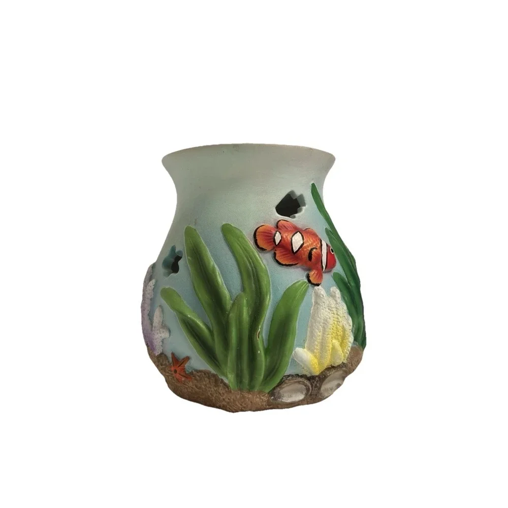 Rare‎ Vintage Finding Nemo Style Clown Fish Wax Tealight Melt Warmer